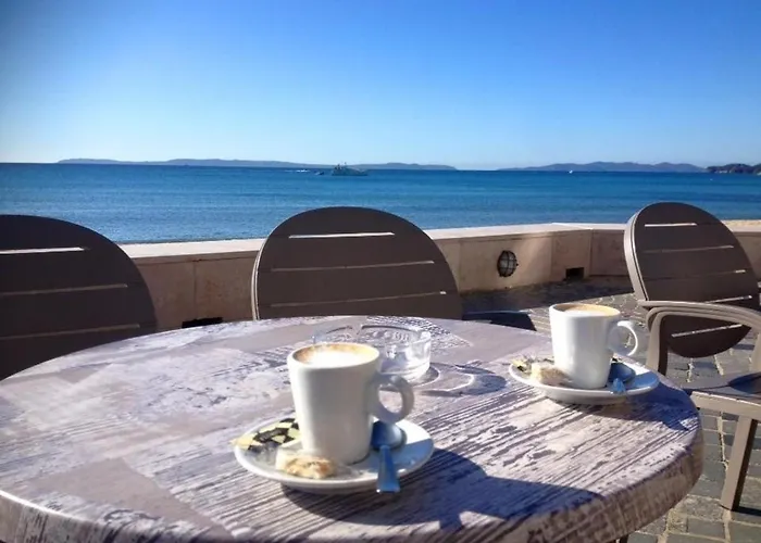 Moderne Avec Terrasse, Parking Et Clim Au Lavandou - 4 Couchages - Fr-1-251-122 *